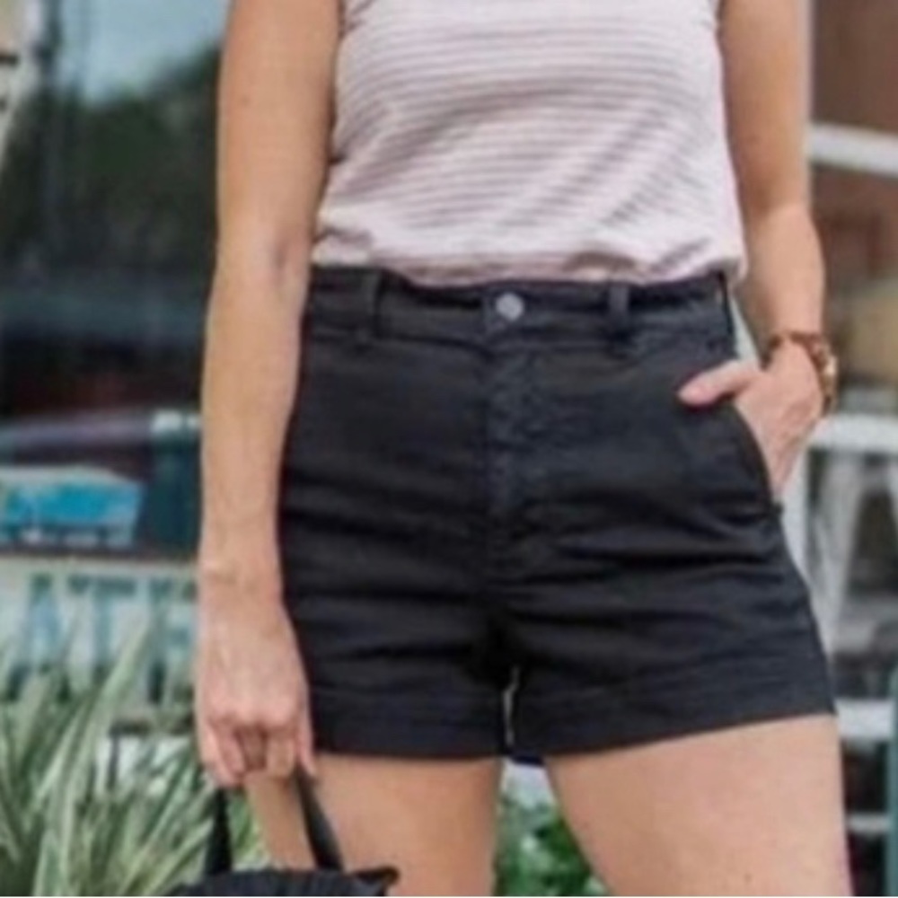 Everlane Denim Black High Waisted